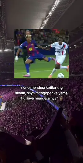 El behel aman dikantong bang mendes🗿 #lamineyamal #nunomendes #ucl #footballtiktok #fyp 
