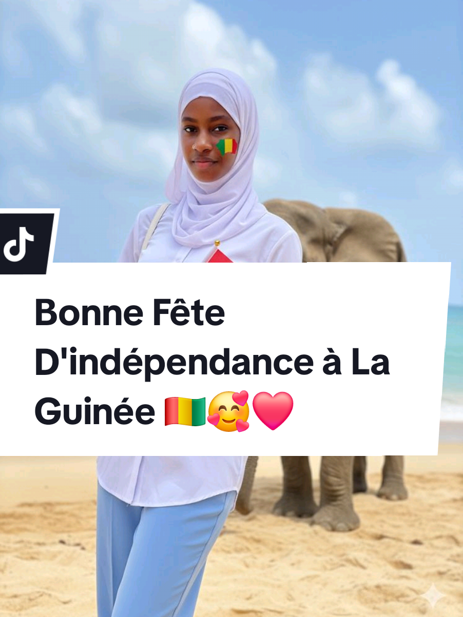 67 ans de fierté, de courage et de dignité. Aujourd’hui, le 2 octobre, la Guinée lève haut son drapeau rouge, jaune et vert pour célébrer *67 ans d’indépendance* !   67 années depuis ce jour historique de 1958 où, avec audace et honneur, *la Guinée a dit NON*. Non à la soumission, non à la dépendance, oui à la liberté, à la souveraineté, à l’avenir !  Premier pays d’Afrique francophone à briser les chaînes coloniales, notre chère Guinée n’a pas choisi le chemin le plus facile, mais elle a choisi *le chemin de la dignité*. Un choix qui résonne encore aujourd’hui comme un cri de bravoure et de fierté. Ce jour-là, on a pas juste pris notre indépendance, *on a inspiré toute l’Afrique*.   Et aujourd’hui encore, malgré les hauts et les bas, *la Guinée reste debout*. Notre drapeau rouge, jaune et vert brille partout : dans les rues de Conakry, dans les villages, dans la diaspora, dans nos cœurs. Du mont Nimba aux plages de Conakry, des mines de bauxite à la chaleur de nos marchés, *le peuple du 224* se tient debout, fier, fort et résilient. Une jeunesse pleine d’espoir, une culture riche, un peuple uni par l’histoire et le sang versé pour la liberté. Aujourd’hui, nous ne célébrons pas seulement une date, nous célébrons *une identité, une force, un héritage*. À toute la nation guinéenne, du nord au sud, de l’est à l’ouest, à tous ceux qui portent la Guinée dans le cœur, que vous soyez au pays ou dans la diaspora :  Bonne fête d’indépendance !*   Marchons ensemble vers un futur plus grand, plus fort, plus uni.   Et que vive la Guinée, éternellement libre, fière et debout !   Bonne fête d’indépendance à tout le peuple guinéen !  Si vous êtes fière d'être Guinéen laisser un cœur dans les commentaires et partage cette vidéo avec fierté.
