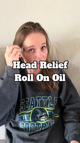 Lavender and peppermint roll on oil that uses coconut oil as the carrier oil. Designed for relief. Roll on your temples and on your chest! Even try it for nausea! #relief #homeremedy #naturalliving #tiktokshopcreatorpicks #tiktokshopfalldealsforyou 