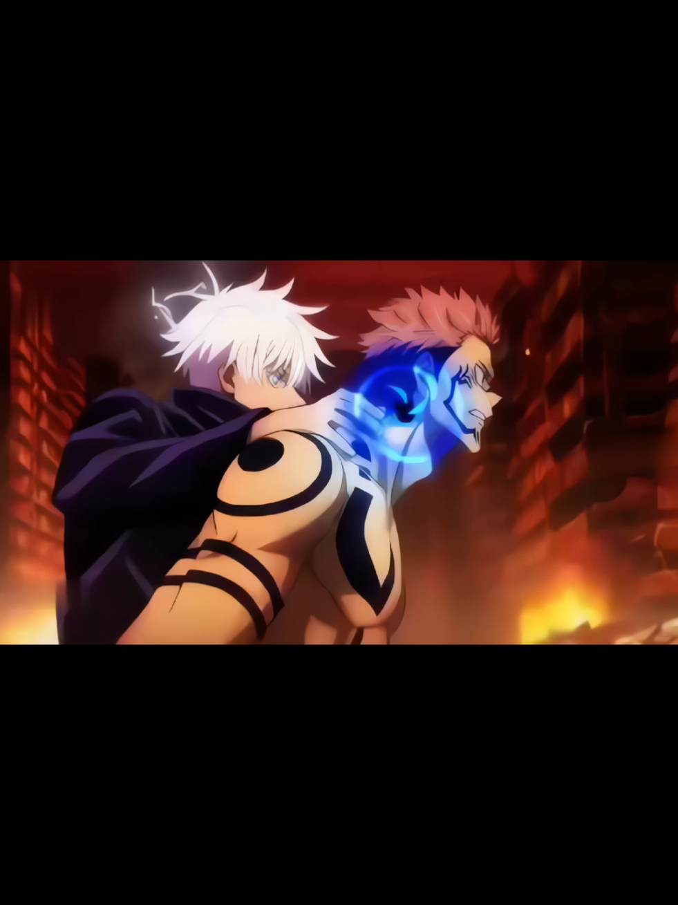 Gojo vs Sukuna (Gojo Wins) #anime #jujutsukaisen #gojo #goat #sora 