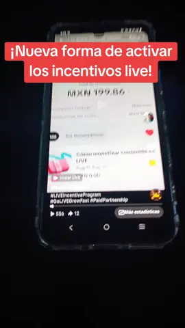 ¡Nueva forma de activar los incentivos live! . . . . . . . #LIVEIncentiveProgram #MakefriendsLIVE #PaidPartnership 