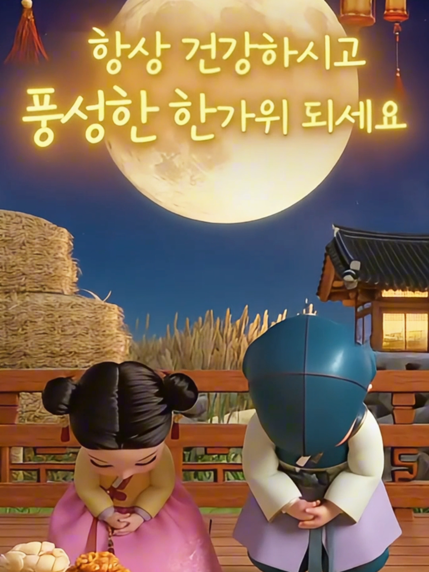 항상 건강하시고 풍성하고 한가위 되세요♡ 추석 명절 잘 보내세요.