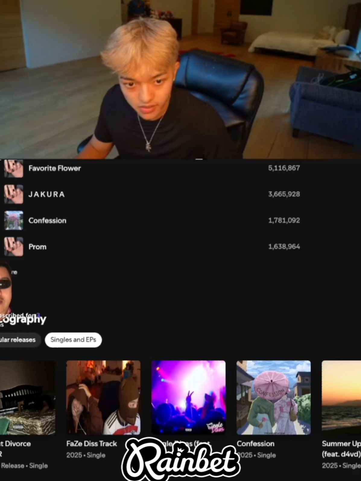 Jasontheween wants to remove his song with d4vd but is having issues #jasontheween ##faze #d4vd #fyp 