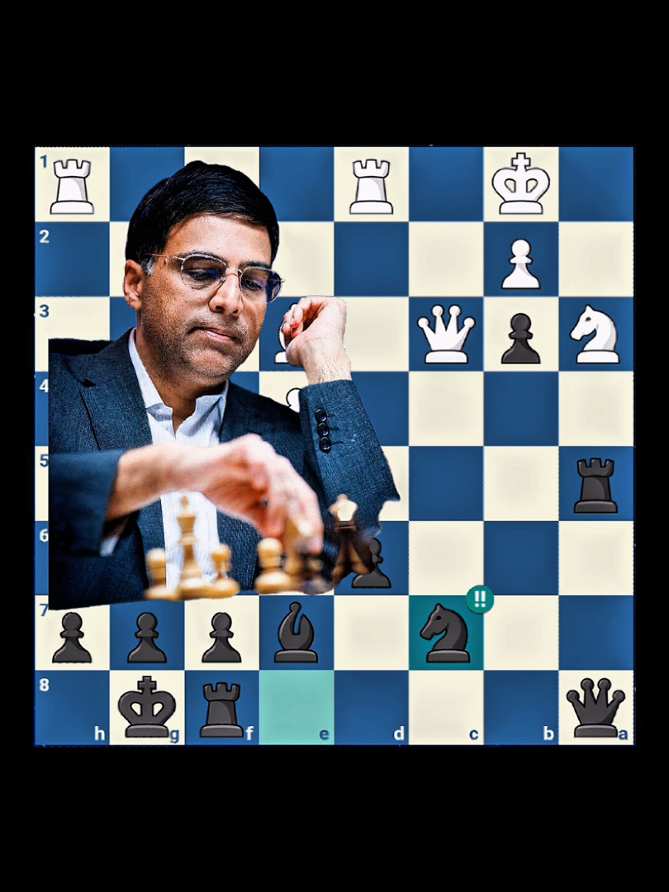 Anand sacrificed 2 pieces against Karjakin  #chess  #queensacrifice  #brilliant  #brilliantmove  #brilliantchess 