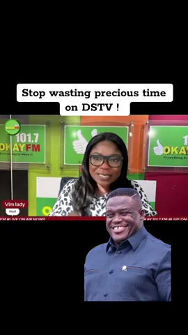 There are more pressing issues you need to tackle and not DSTV - ViM Lady  #fypppppppppppppp #ghanatiktok🇬🇭 #ghanapolitics #foryoupage #outtaghana 