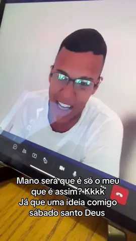 Mano que pré ciumento vey. Kkkkkkk#mulherdepreso🔓🕊👫💍 #cunhadasdotiktok🔐⛓💕 #viraltiktok #oruam #videoconferencia🔏 
