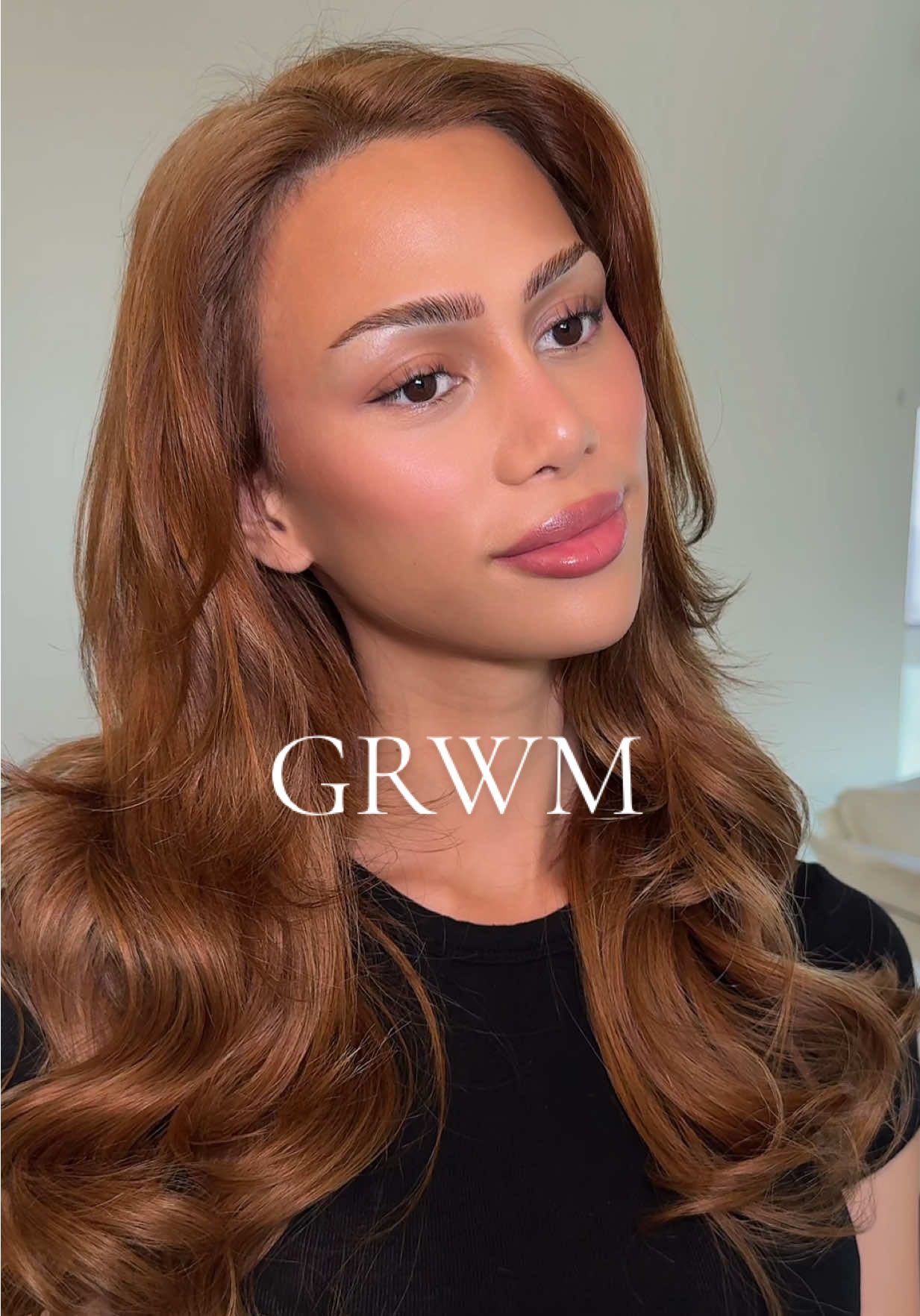 grwm ✨ Used:  - @Armani beauty skin tint , liquid cheek tints  - @Morphe Cosmetics sudden heat bronzer stick, lip liner - @Tower 28 Beauty concealer - @Ogee Luxury Organics concealer  - @Charlotte Tilbury finishing powder   - @loréal paris usa lumi highlighter    - @Mango People glossy lip stain  #makeuptut #grwm #simplemakeup #everydaymakeup #beautycontent 