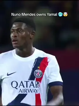 Nuno Mendes vs Yamal #football #barcelona 