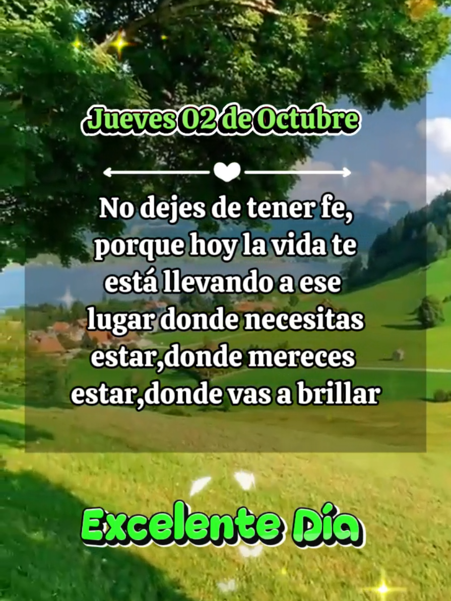 Buenos Días excelente Jueves 02 de Octubre para todos💖#buenosdias #frases #jueves #02deoctubre #buenosdias 