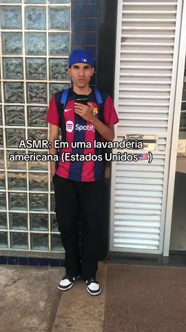 ASMR: Em uma lavanderia americana (EUA 🇺🇸) #asmr #estadosunidos #lavanderia 