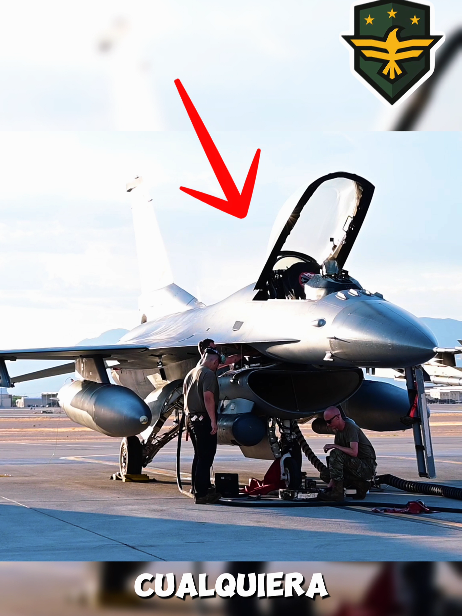 El F-16, el caza más probado y letal que domina los cielos #aviation #power #aviationlovers #militar #f16