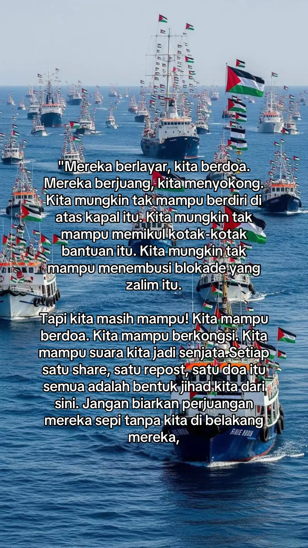 Pray for flotilla sumud 🙏🏻🇵🇸 #fypシ #foryou #foryoupage #flotillasumud #free4g 