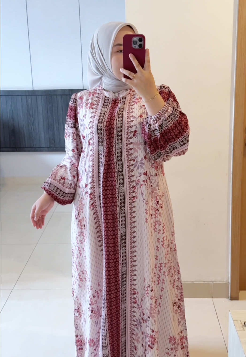 udah paling nyaman gamis Dress rayon 🌸🩷 