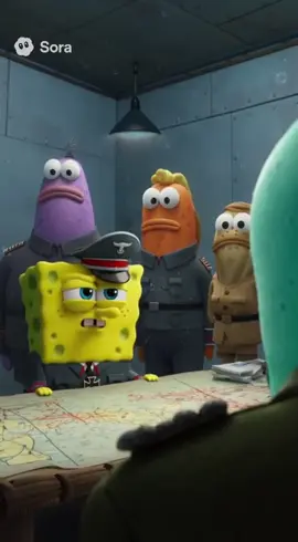 SpongeBob is on an absolute power trip #ai #brainrot #spongebob 