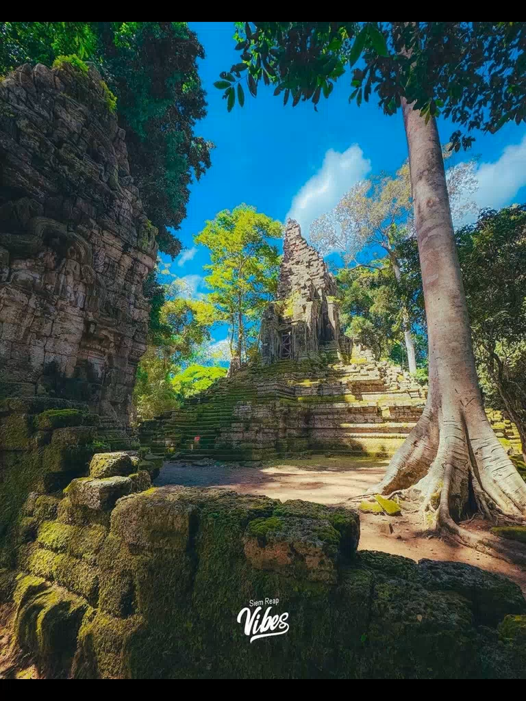 ប្រាសាទបាលិលេយ្យនារដូវវស្សា រួមជាមួយនឹងរុក្ខជាតិពណ៌បៃតង បង្កើតបានជាសម្រស់ដ៏ស្រស់ស្អាត។ 📷📷 #SiemReapVibes #Travel #SiemReap #Cambodia