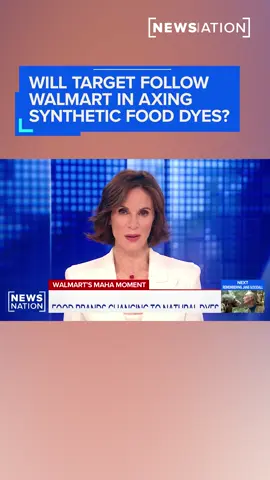Walmart is removing synthetic food dyes from its Great Value label and Vani Hari, founder of The Food Babe blog, says the bold step will trigger change across big-name grocery stores. MORE: https://www.newsnationnow.com/business/ap-business/ap-walmart-sets-a-timeline-for-removing-synthetic-dyes-and-other-additives-from-its-food-brands/ 