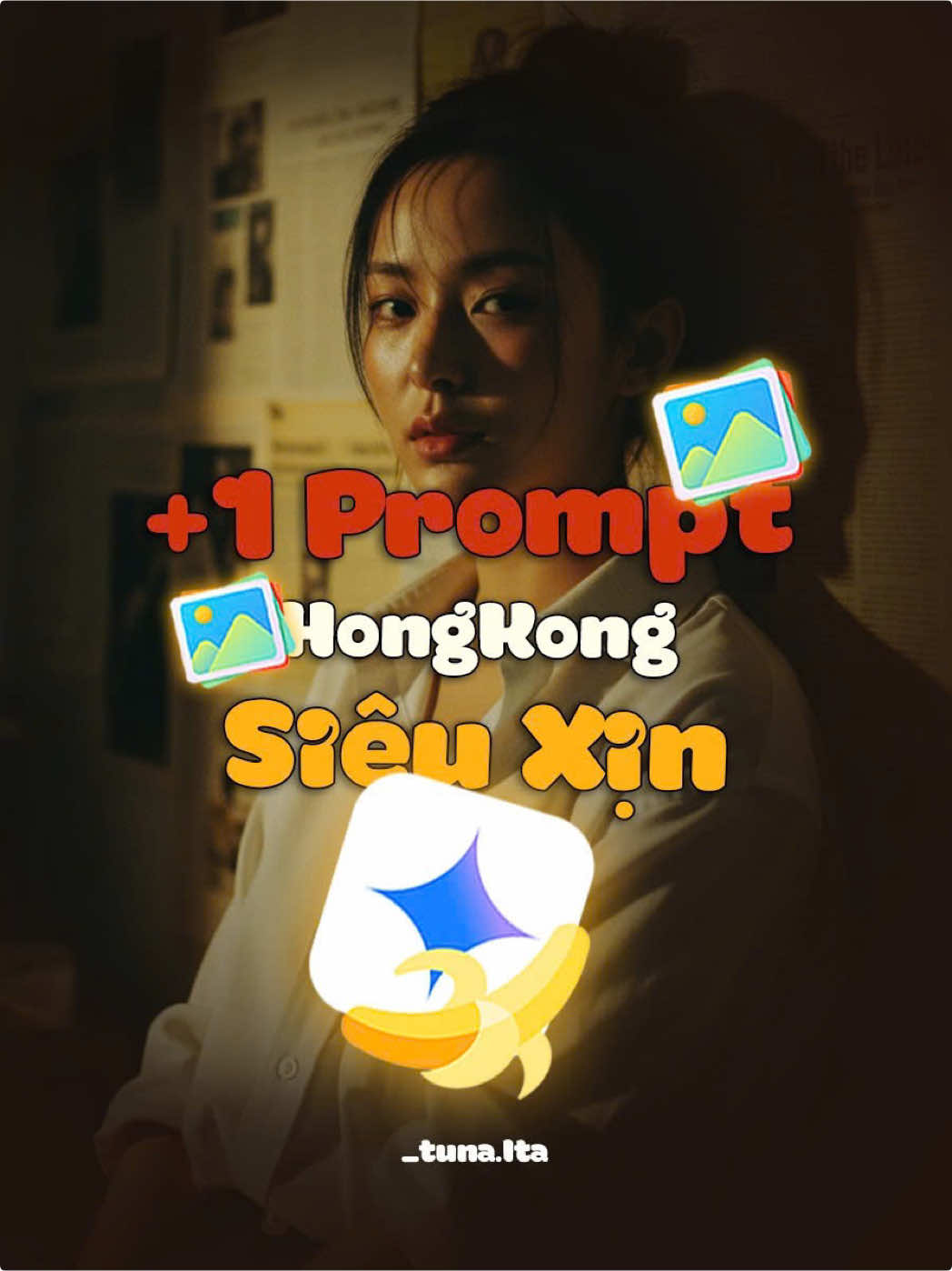 +1 Prompt tạo ảnh HongKong siêu Nghệ với Gemini... #anhtuna #tutorial #gemini #hongkong #aiart 