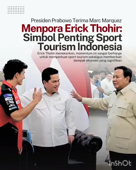 Gelaran ini menjadi bukti bahwa olahraga bisa menjadi motor penggerak pertumbuhan ekonomi daerah maupun nasional. #erickthohir #mandalikamotogp #masukberanda 