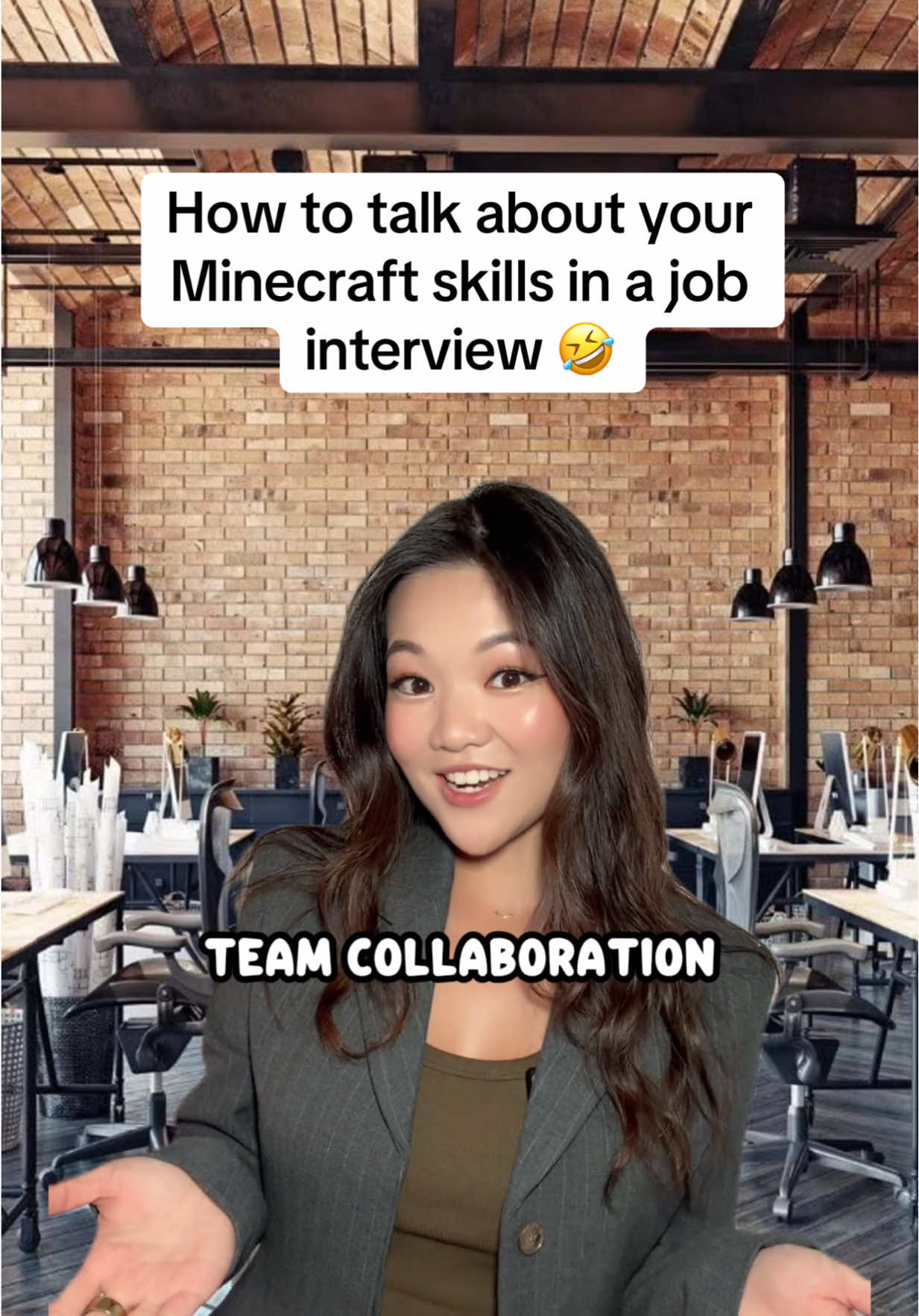 How to make your Minecraft addiction sound ✨professional✨ #Minecraft #minecraftmemes #gaminglife #gaming #gamingmemes 