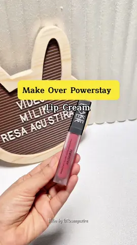 😍 #makeover #makeoverpowerstaylipcream #lipcream #makeoverpowerstay #fyp 