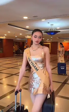 Layout & outfit day4 của hoa hậu Yến Nhi tại MGI2025 #queenbeauty_team 