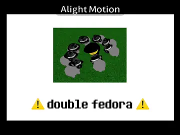 1-800 meme 🥴🤍 - #doublefedoraforsaken #roblox #fyp #alightmotion #forsaken 