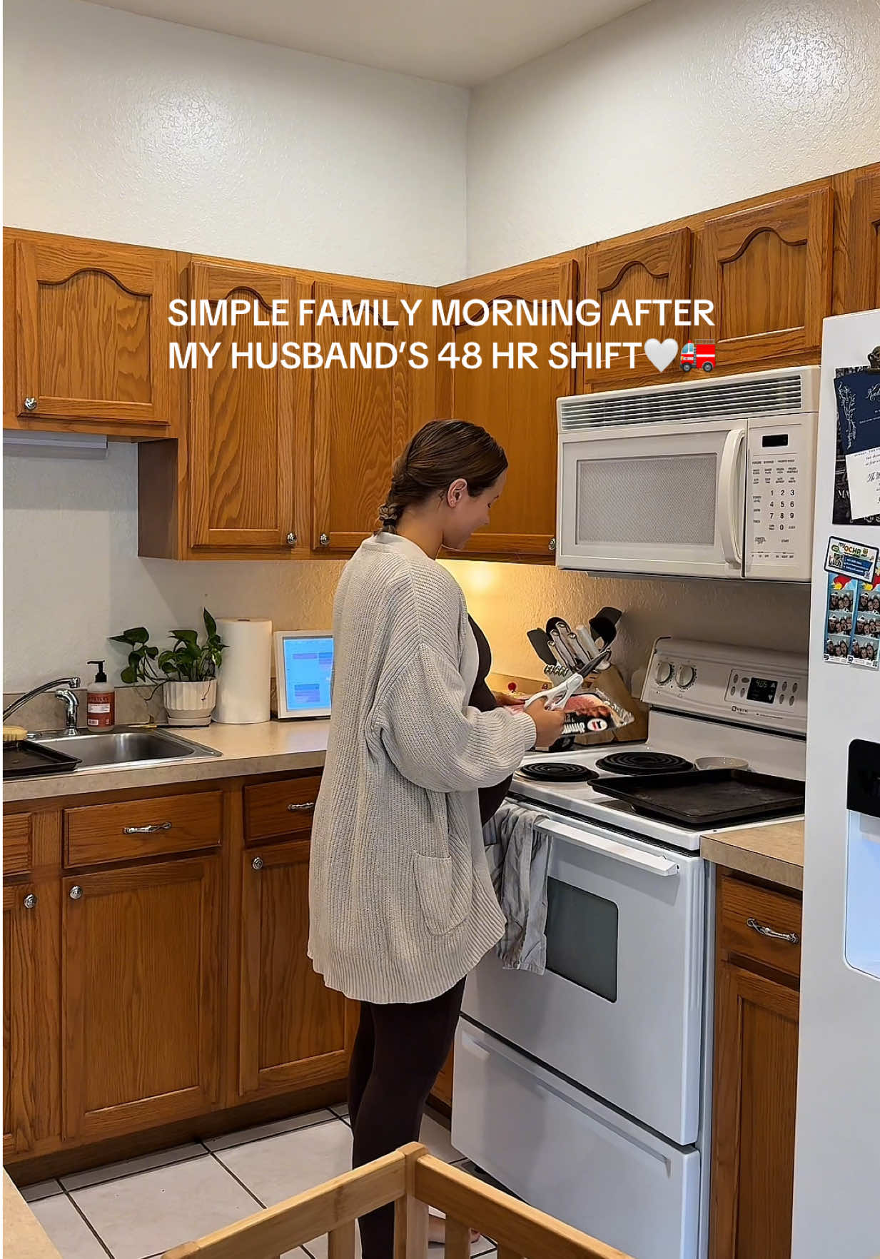 literally love our simple life so much. Also can we talk about carters vocab at 2 years + 1 month old 😂🤯 she surprises me away daily with our full blown convos #familyvlog #firefamily #firefighter #toddlermom #morningroutine 