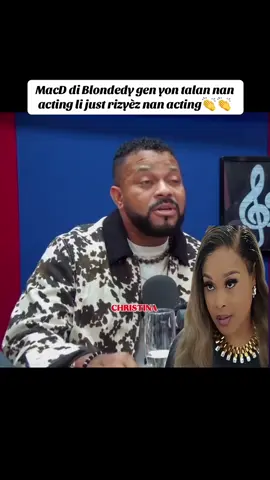 @Christina Marie621 MacD di Blondedy gen yon talan nan acting li just rizyèz nan acting👏👏#christinamarie621 #truereality3 #christinamrie621 #christinamariee622 #truereality13 
