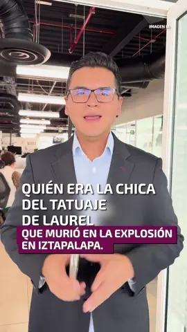 ¿Quién era la chica del tatuaje de laurel que murió en la explosión en Iztapalapa?  ¡Ya fue identificada!  #fy #f #foryoupage #funny #capcut 