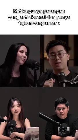 Mengusahakan sendiri itu memang susah tapi kalau ditemenin pasangan yg sefrekuensi dan tujuan yang sama makn akan lebih mudah mencapainya . Ayo cari pasanganmu 🤗 #17sclub #podcast #timothyronald #agathachelsea #fyp 