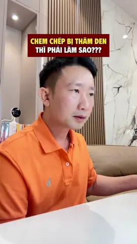 “Chem chép” thâm đen thì phải làm sao? #bacsytuanduong #thammytuanduong #thammy #lamdep 