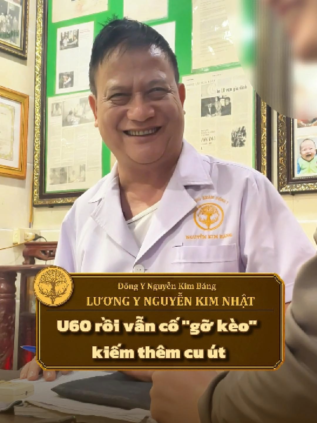 U60 rồi vẫn cố ‘gỡ kèo’ kiếm thêm cu út, Lương Y Nhật chia sẻ những câu chuyện tại phòng khám #sinhcon #dongy #botugoc #hiemmuon #vosinhhiemmuon #mongcon #hiemmuonmongcon