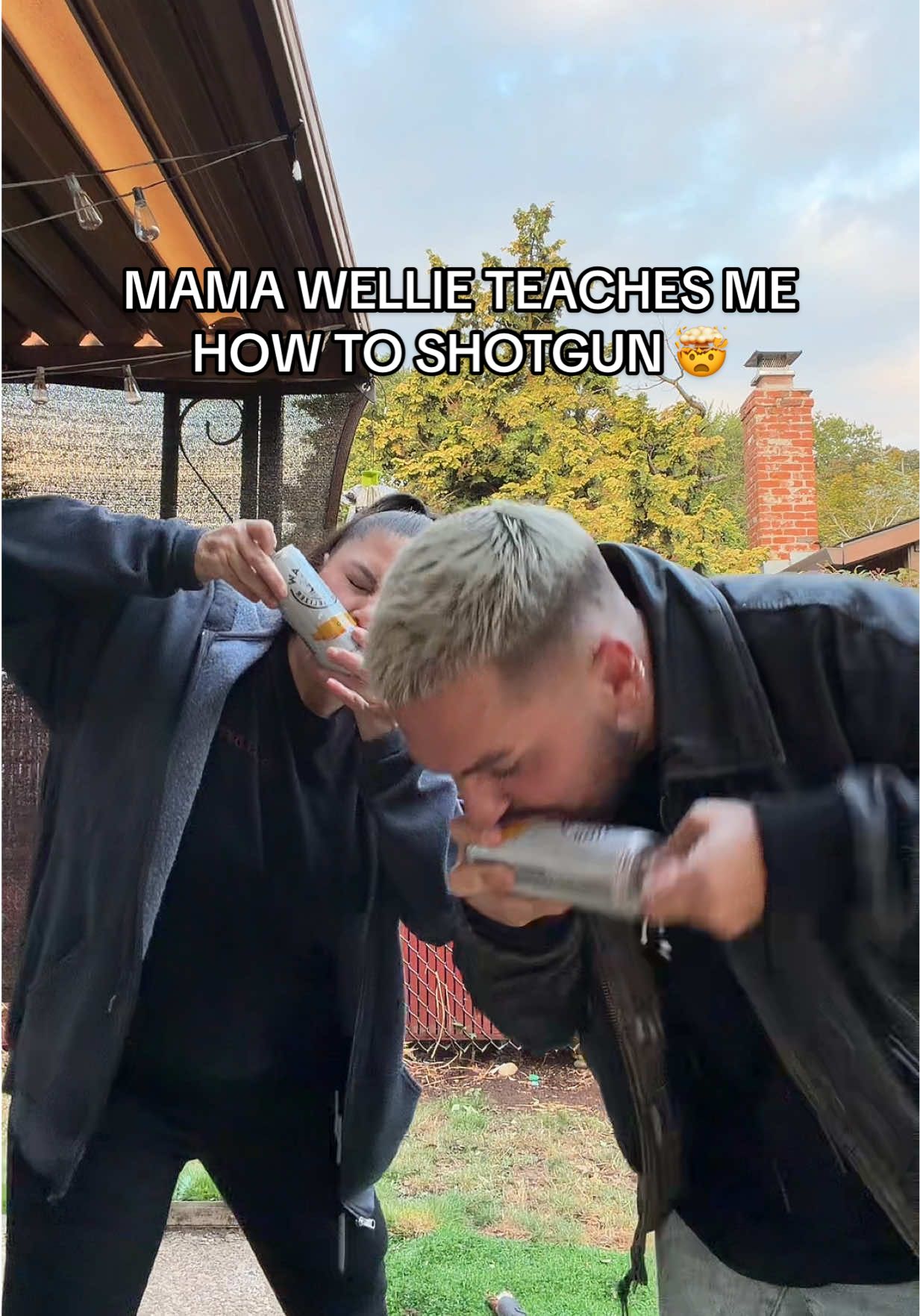 the time has come… @Mama Wellie 💙 teaches me how to “properly” shotgun 🤭 #shotgun 
