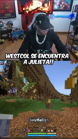 El reencuentro con Julieta!! #Minecraft #westcol #kickcolombia #parati #fyp 