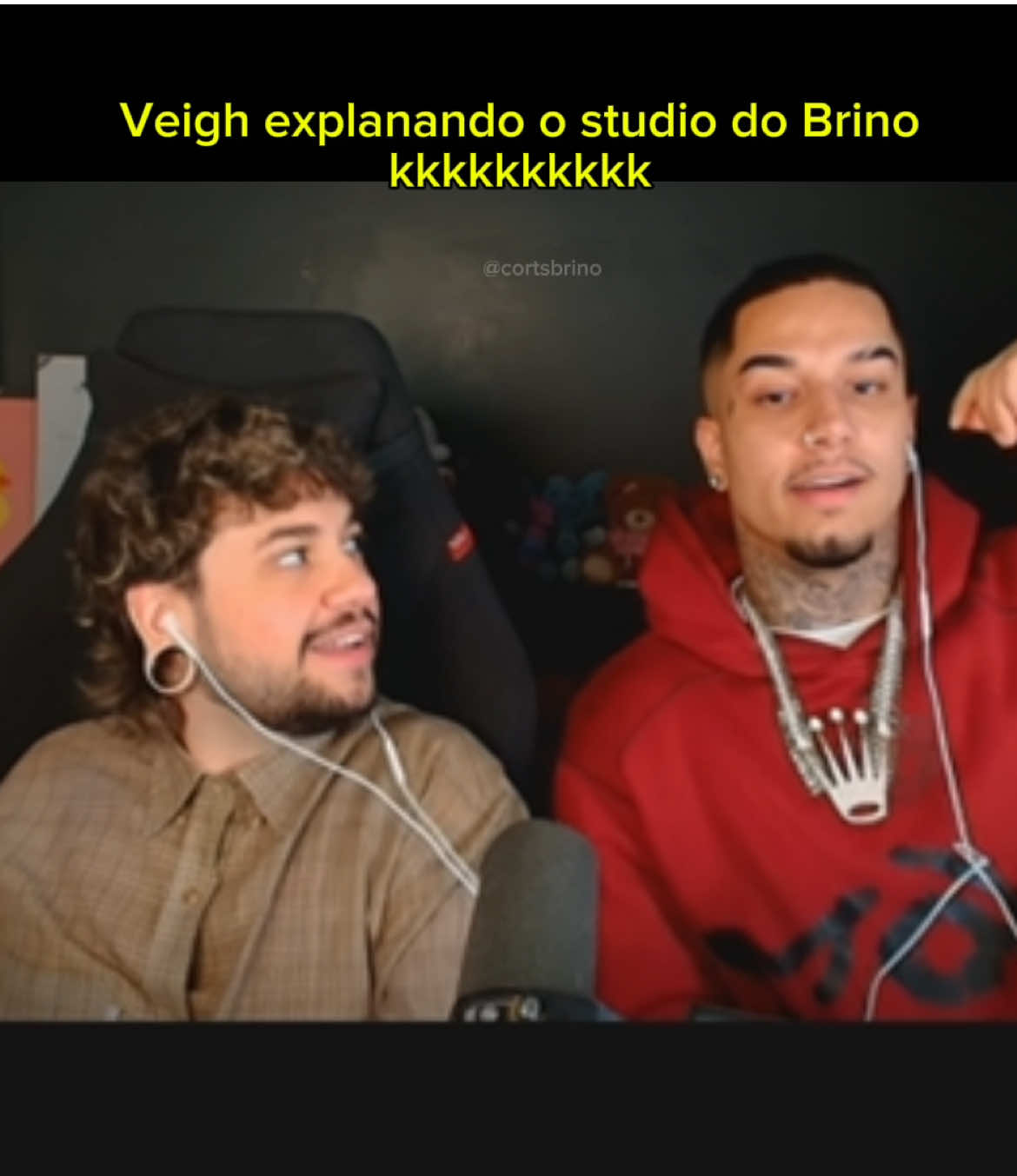 tadinho kkkkk #brino #bruninzor #veigh #veighbaby #paravoce 