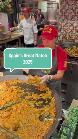 Had an amazing time at Spain’s Great Match 2025 🇪🇸  With over 50 food & wine vendors from all over Spain, this was an event for the senses (especially your taste buds ☺️)!  #traveleengurl #spainfoodnation #alimentosdeespaña #spainsgreatmatch #spainsgreatmatch2025