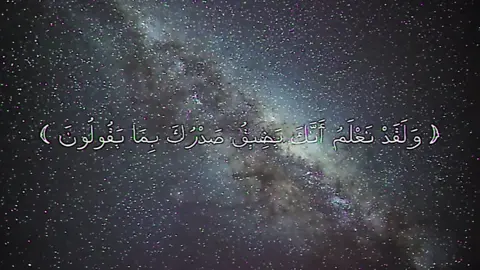 اللهم إني أعوذ بك من جَهْدِ البلاءِ ودركِ الشقاءِ وسوءِ القضاءِ وشماتةِ الأعداءِ #سورة_الحجر #قران #quran #سكون #علي_جابر 