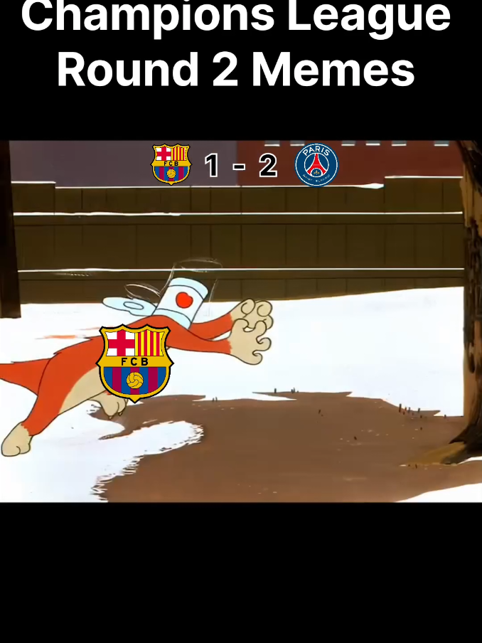 champions League Round 2 Memes  #memes #funny #funnyvideos #fyp #championsleague 
