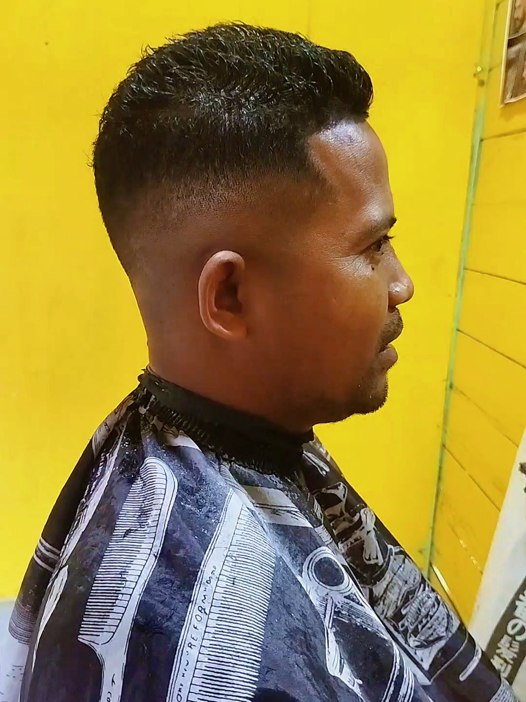 Cukuran simple #midfade #highfade #undercut #pangkasrambut 