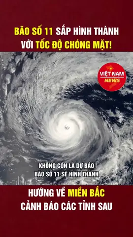 Bão số 11 sắp hình thành trên biển đông...!#suhuongtiktok 2025