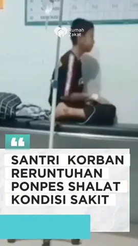 Ajari aku nak bagaimana orang tuamu mendidikmu hingga sakitpun kau tak meninggalkan sholat mu 