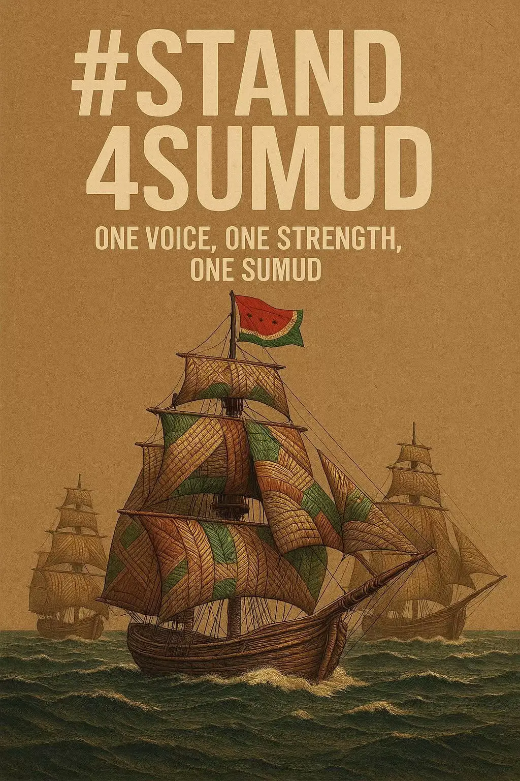 #stand4sumud #alleyesonsumudfotilla #sumudflotillaisnotterrorist #freepalestine #savegaza 