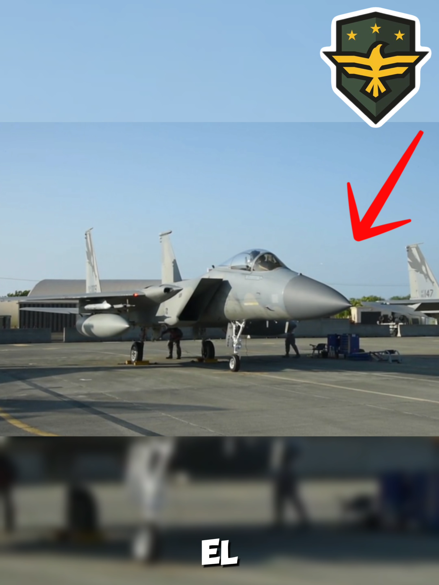 el f-15, el caza invicto que aterra a sus enemigos #aviation #power #aviationlovers #militar