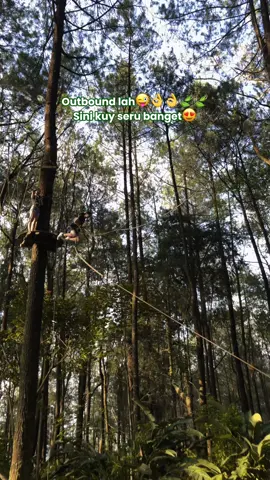 OKTOBER “O” nya Outbound lah 😜🍃🍃🍃 #kopengtreetop #kopengteetopadventurepark #wisatajawatengah #wisatakopeng #fyp 