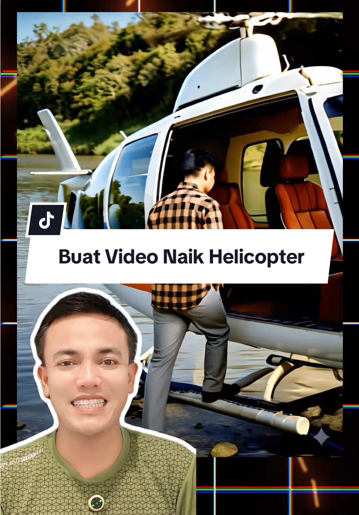 Cara buat video naik helicopter esccape ai #tutorial #helicopter #escapeai #tipsandtricks