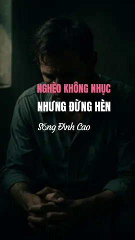 “Nghèo không đáng xấu hổ, chỉ hèn mới là nhục. Có tiền mà không có khí chất… cũng chỉ là thằng bù nhìn khoác áo sang trọng. Mày nghĩ sao – giữa một thằng nghèo có bản lĩnh và một thằng giàu nhưng hèn, ai mới thật sự đáng khinh? Để lại một ❤️ và bình luận quan điểm của mày, để nhắc nhau đừng bao giờ sống hèn.” 🔥 #SongDinhCao #SốngĐỉnhCao #TuDuyLanh #GiaTriConNguoi #NgheoHayHen #ThucTinh #NghiLucSong #TruyenCamHung #MotivationVN #BảnLĩnh #PhongCáchSống #YoutubeShorts #TikTokVN #Reels 