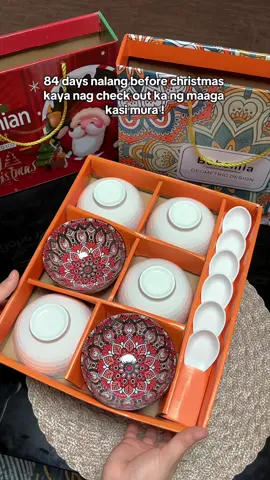 Matutuwa nanay mo or byenan mo pag ito natanggap nya sa pasko😉 #ceramicbowl #bohemianceramicbowl #bowlset #christmastgiftideas #giveawaysideas 