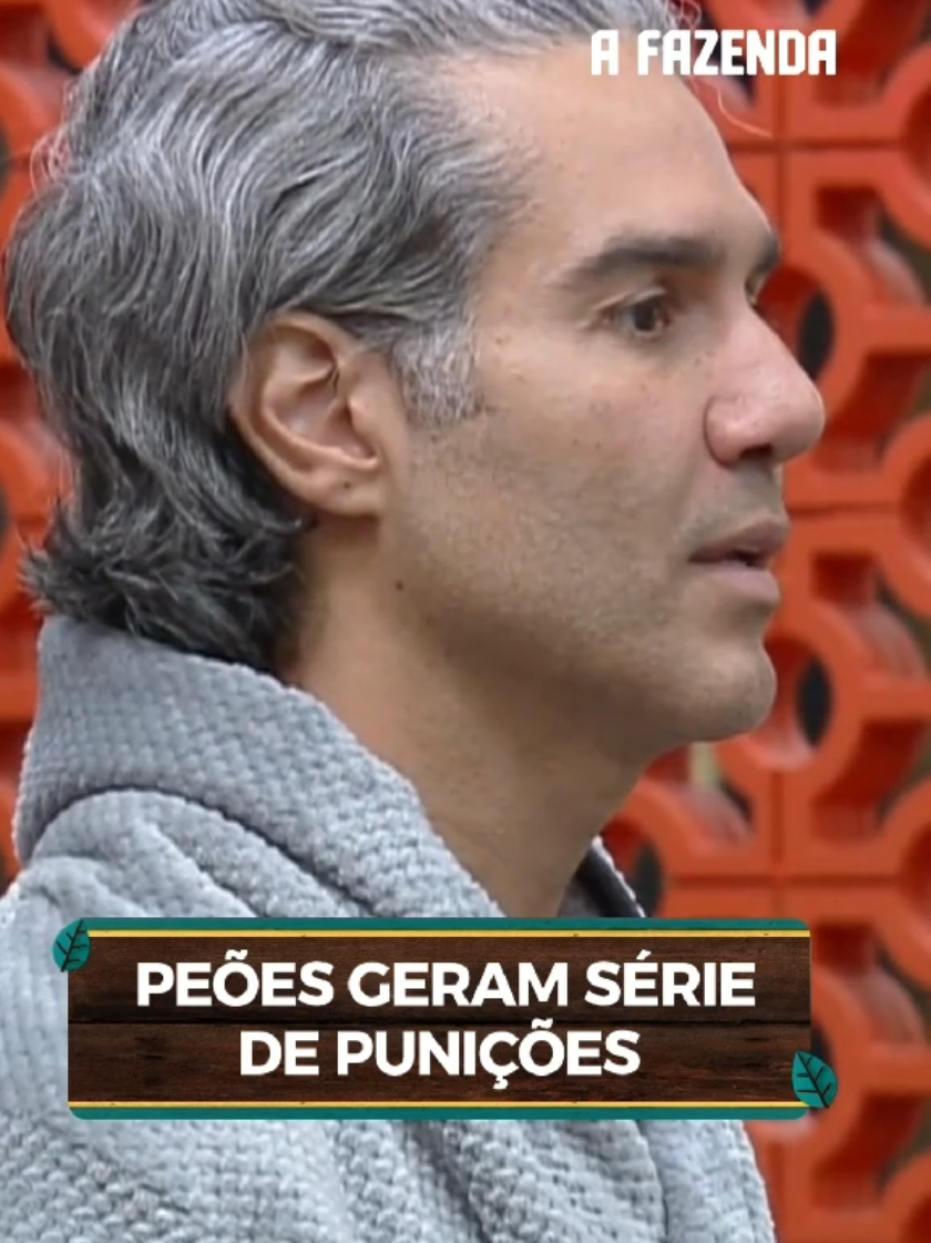 CASCATA DE PUNIÇÕES ❌ Os peões geraram 4 punições em sequência e a Sede parou! 💥  👉 O castigo é pesado: 48h sem água e gás, 48h sem ovo e café e 24h sem academia! Todo mundo se deu mal Acesse RecordPlus para assistir à transmissão 24 horas de #AFazenda com seis sinais exclusivos 🔥 #ProvaDoFazendeiro