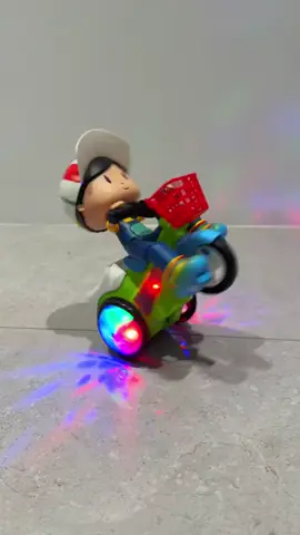 Cool Interactive Electric Tricycle Musical Stunt Toy #toys #toddlertoys #childrentoy #toysforkids #funnytoys 
