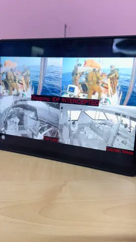🆘 Latest Update : OXYGANO ( IDF INTERCEPTED ) Sambil kerja tgok cctv dorang ni . Allahu ini misi kemanusiaan untuk hantar bantuan makanan ke G bukan misi keganasan . Sedih ya tengok satu² ditangkap . #globalsumudflotilla🇵🇸 #alleyesonsumudflotilla #alleyesongaza #misikemanusiaan #isnotterrorist